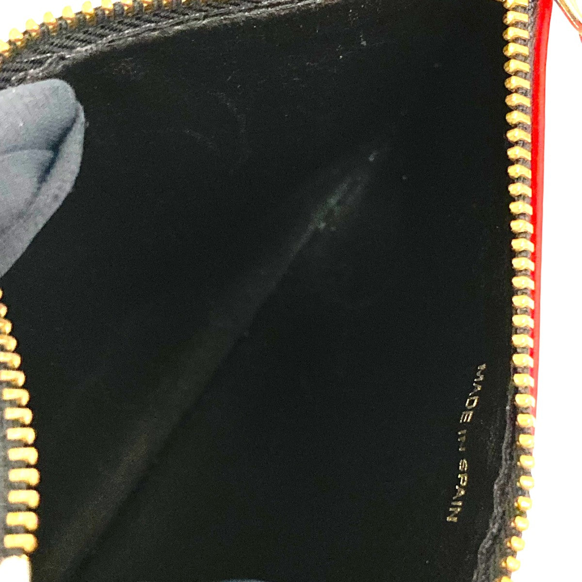 CDG WALLET HUGE LOGOコインケースSA8100HL