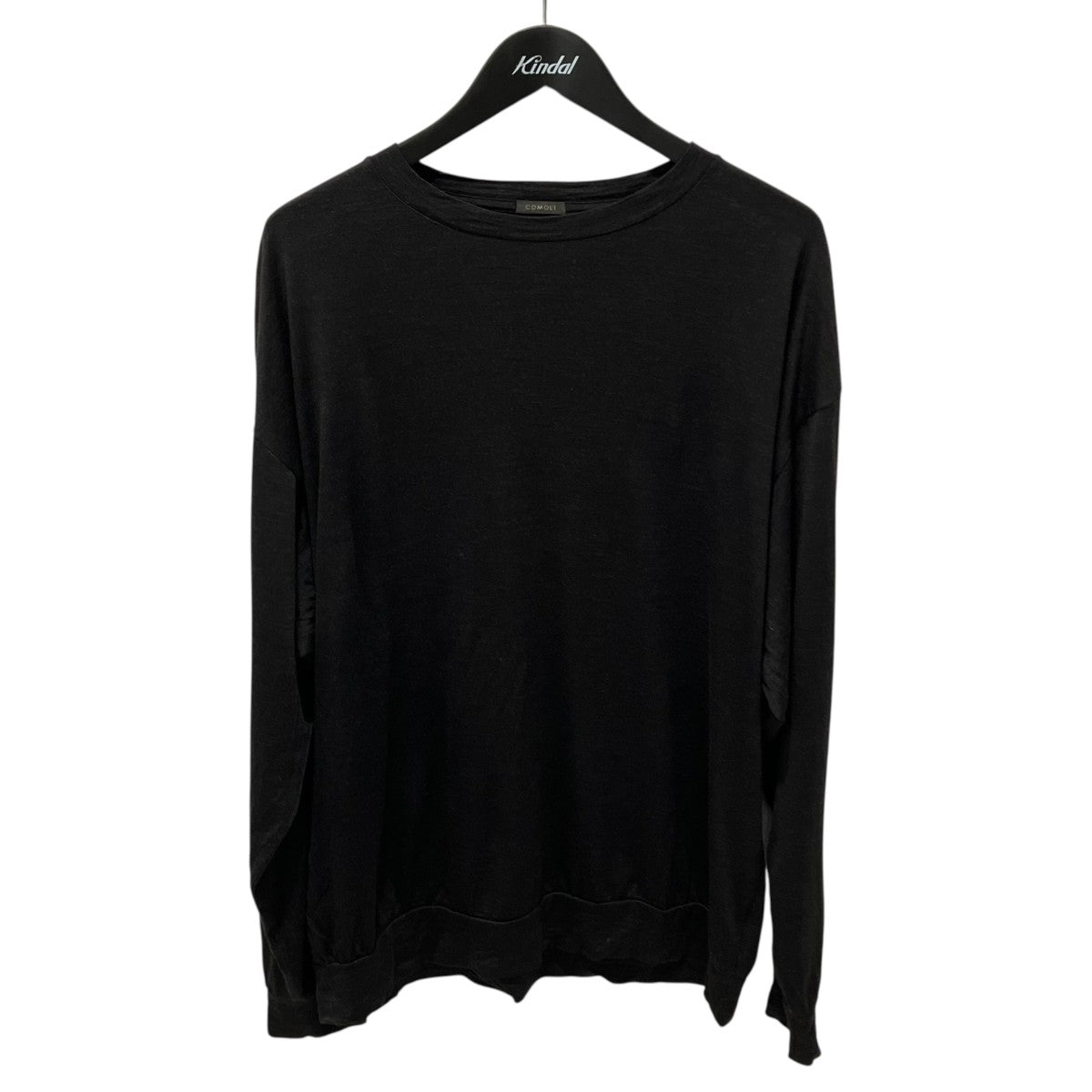 COMOLI 23AWサマーウール 長袖クルー長袖TシャツY03-05022 古着・中古-1枚目のアイテム画像