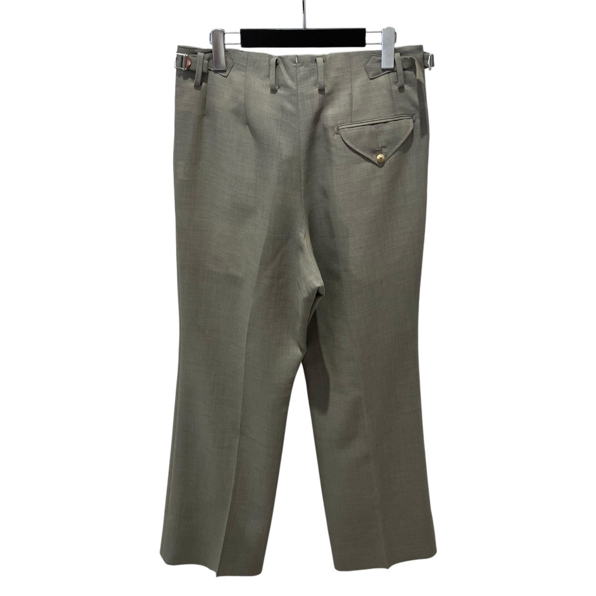 MAATEE＆SONS 26SSDRY WOOL SHIRAHAMAスラックスMT6103-0209B 古着・中古-2枚目のアイテム画像