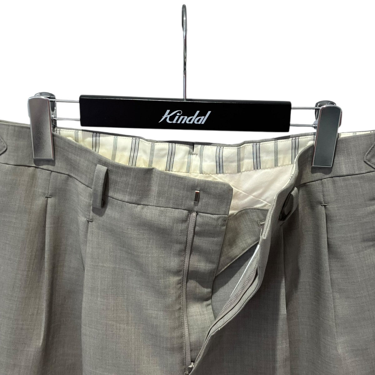MAATEE＆SONS 26SSDRY WOOL SHIRAHAMAスラックスMT6103-0209B 古着・中古-3枚目のアイテム画像