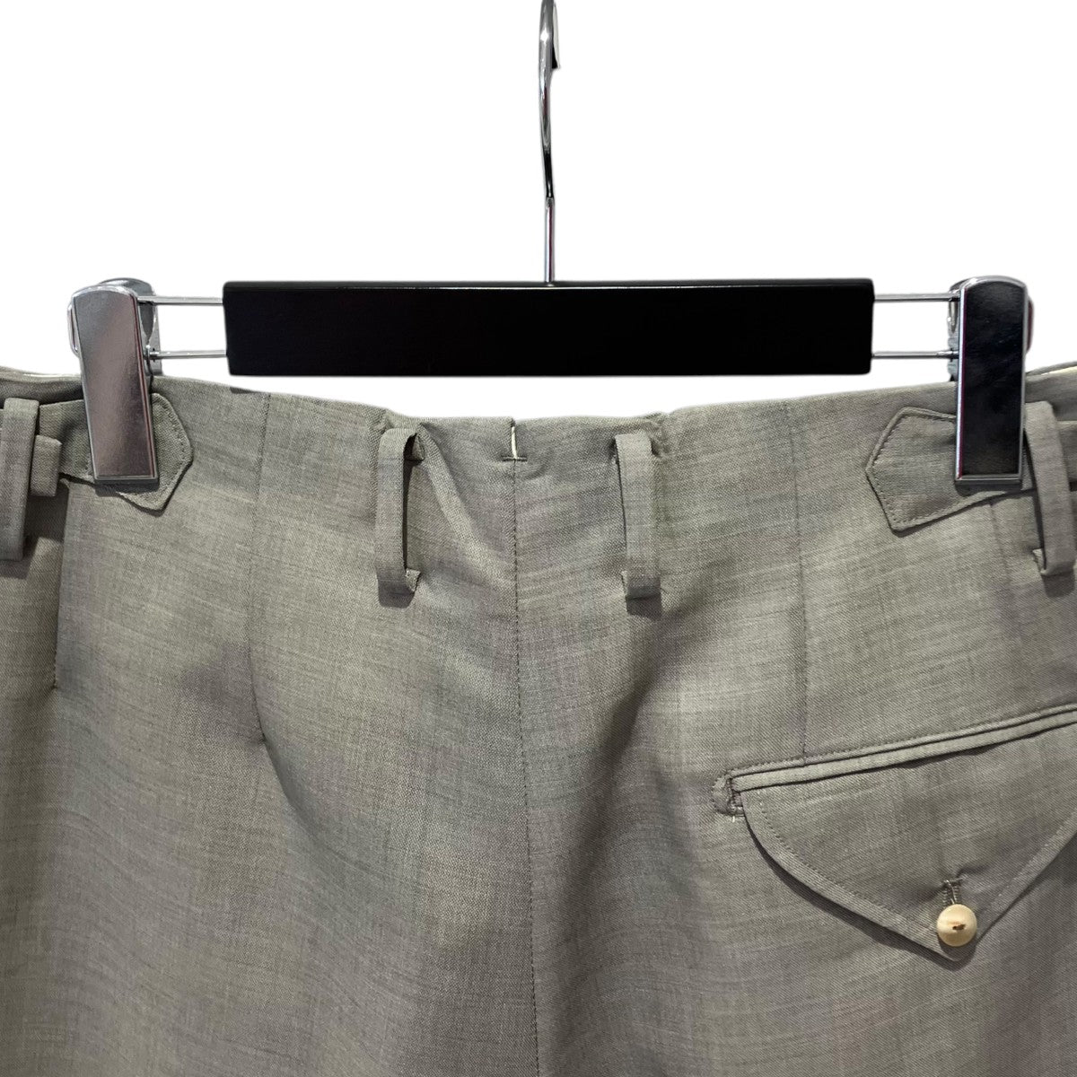 MAATEE＆SONS 26SSDRY WOOL SHIRAHAMAスラックスMT6103-0209B 古着・中古-5枚目のアイテム画像