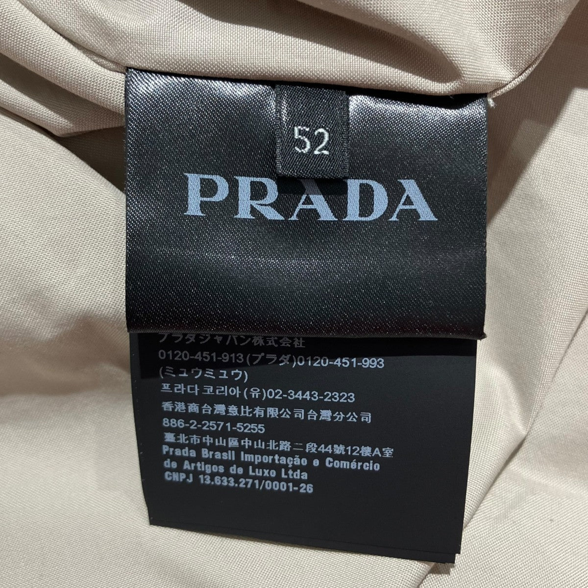 PRADA 23SSシングルブレスト ダブルポプリン コートSGC214 古着・中古-5枚目のアイテム画像