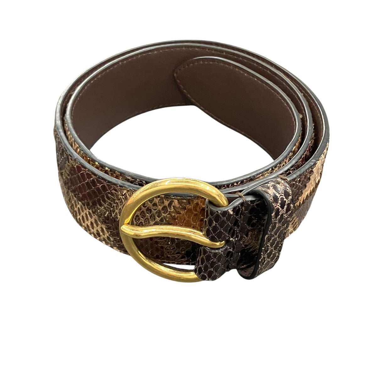 MIU MIU Python Beltベルト5CC489 古着・中古-1枚目のアイテム画像