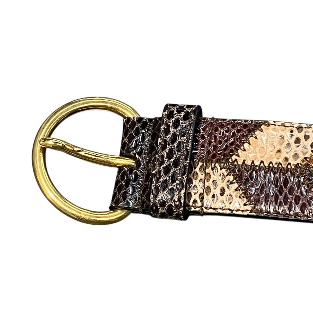 MIU MIU Python Beltベルト5CC489 古着・中古-2枚目のアイテム画像