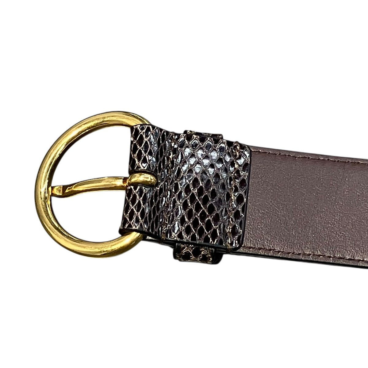 MIU MIU Python Beltベルト5CC489 古着・中古-3枚目のアイテム画像