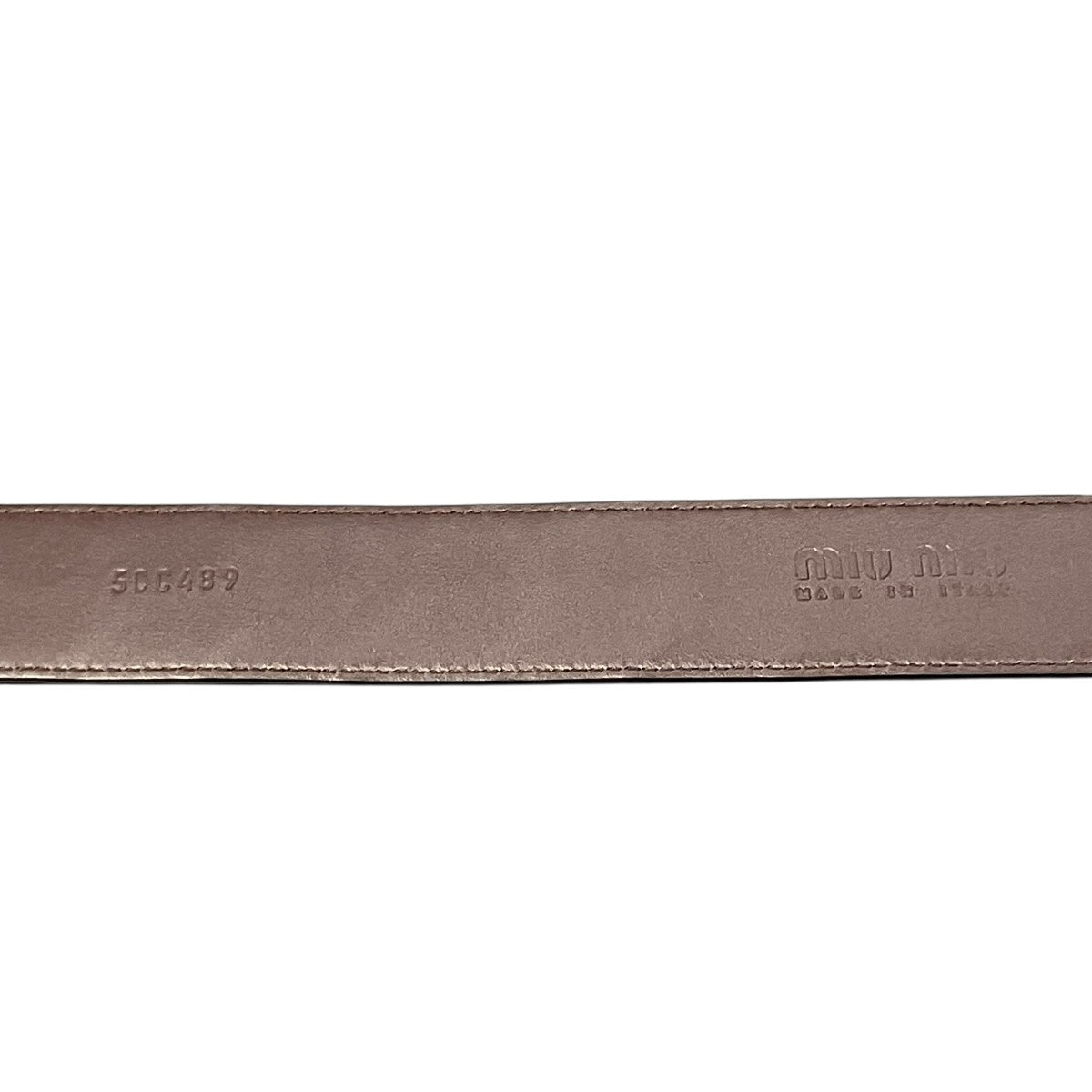 MIU MIU Python Beltベルト5CC489 古着・中古-6枚目のアイテム画像