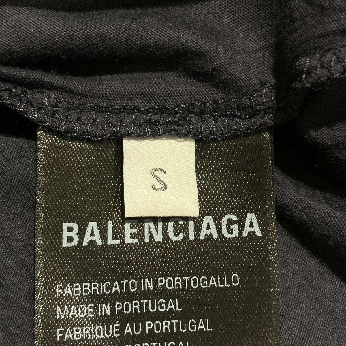 BALENCIAGA デトロイト加工 SAINT GENTLEMANTシャツ809122 古着・中古-5枚目のアイテム画像