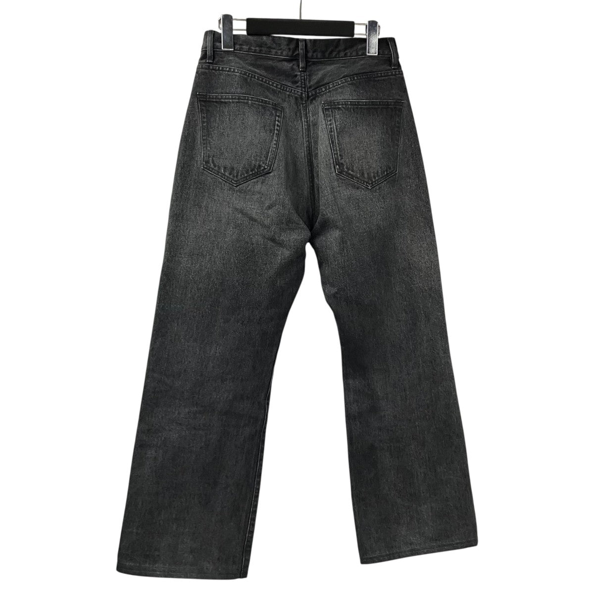 AURALEE SELVEDGE FADED HEAVY DENIM PANTSデニムパンツA24AP03DH 古着・中古-2枚目のアイテム画像