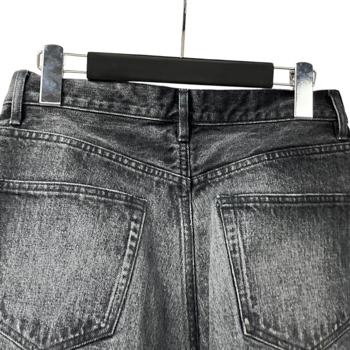 AURALEE SELVEDGE FADED HEAVY DENIM PANTSデニムパンツA24AP03DH 古着・中古-5枚目のアイテム画像