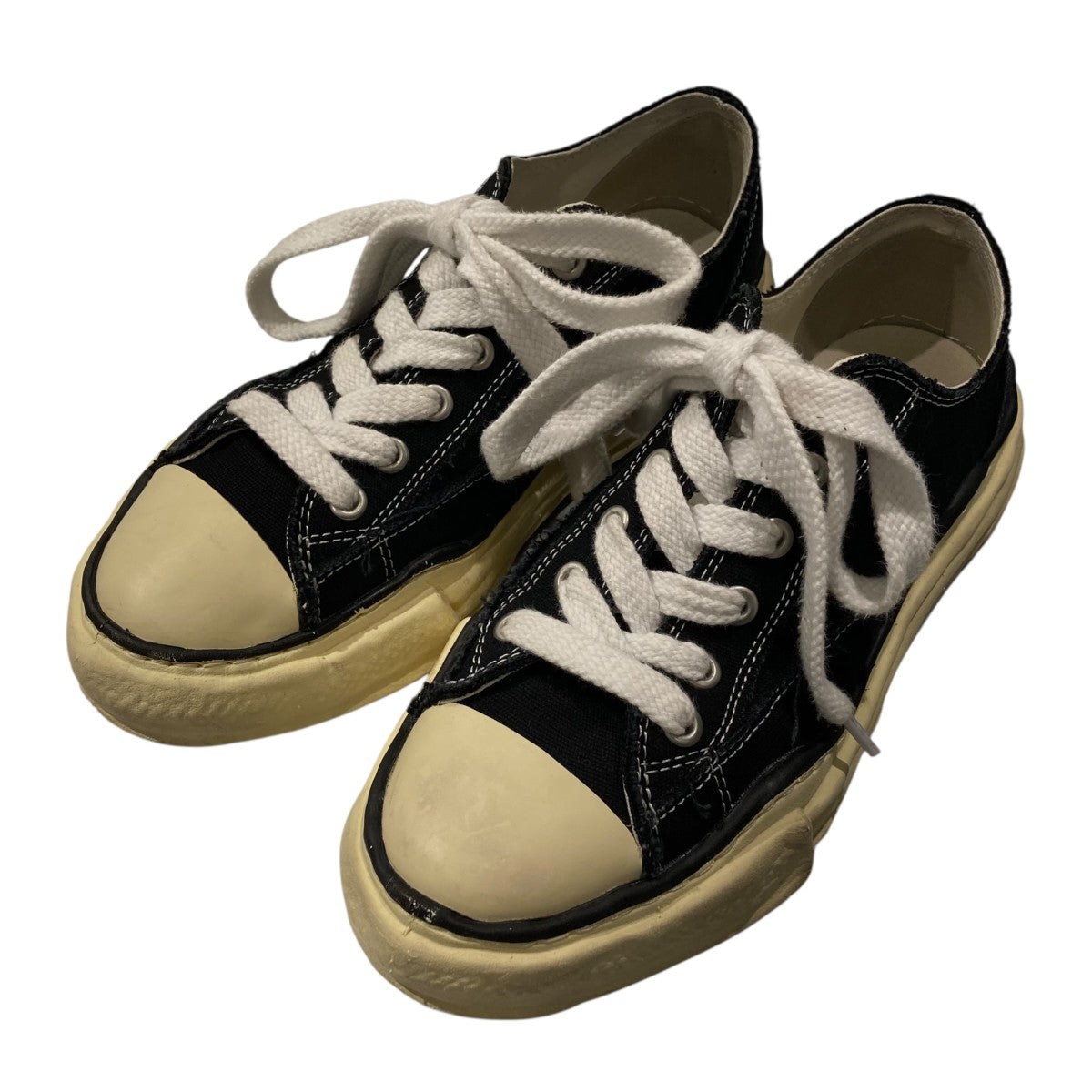 Maison MIHARA YASUHIRO OG Sole Canvas LowスニーカーA09FW733 古着・中古-1枚目のアイテム画像