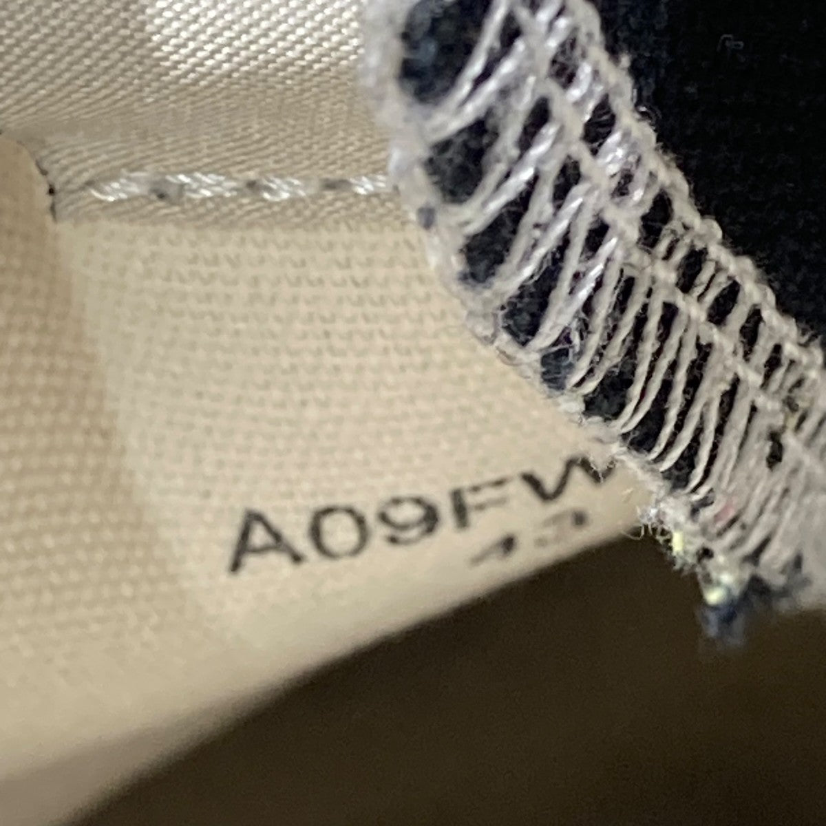 Maison MIHARA YASUHIRO OG Sole Canvas LowスニーカーA09FW733 古着・中古-8枚目のアイテム画像
