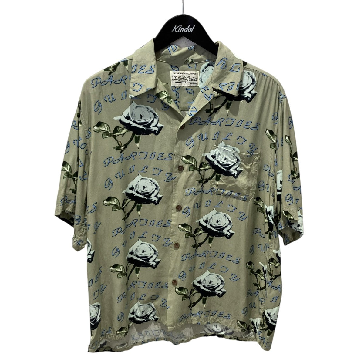 WACKO MARIA HAWAIIAN SHIRT S S TYPE-4半袖シャツ 古着・中古-1枚目のアイテム画像