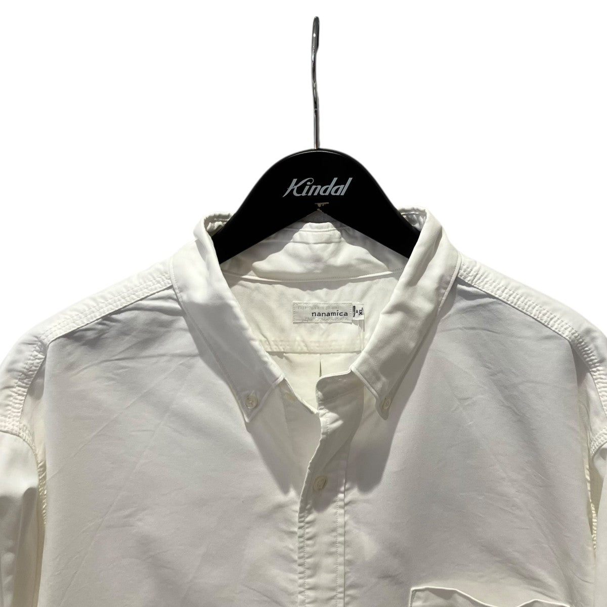 nanamica SUGF350 Button Down Wind Shirtボタンダウンシャツ 古着・中古-3枚目のアイテム画像