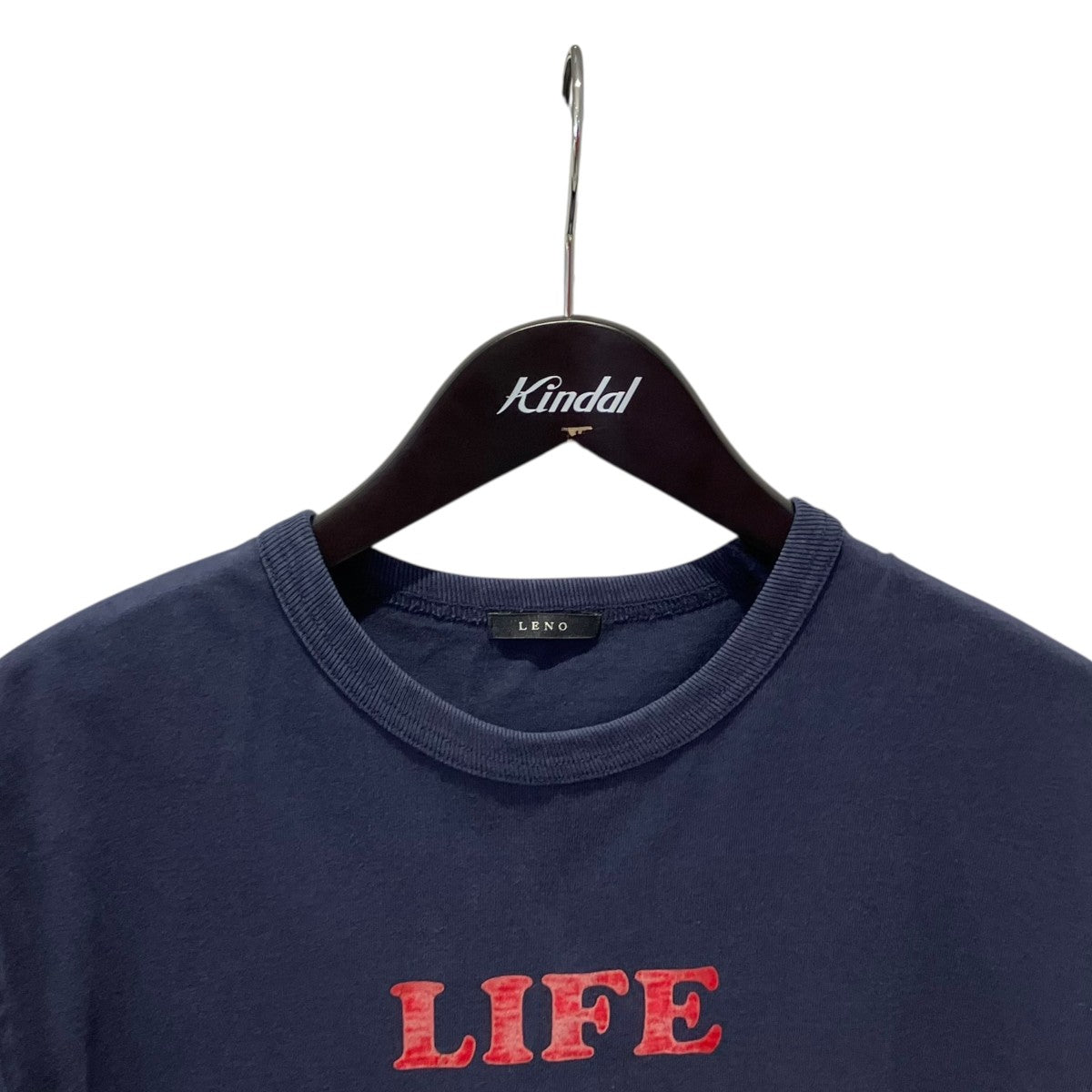 LENO RINGER T-SHIRT LIFE IS A DRAMA半袖カットソーH2401-CS029 古着・中古-3枚目のアイテム画像