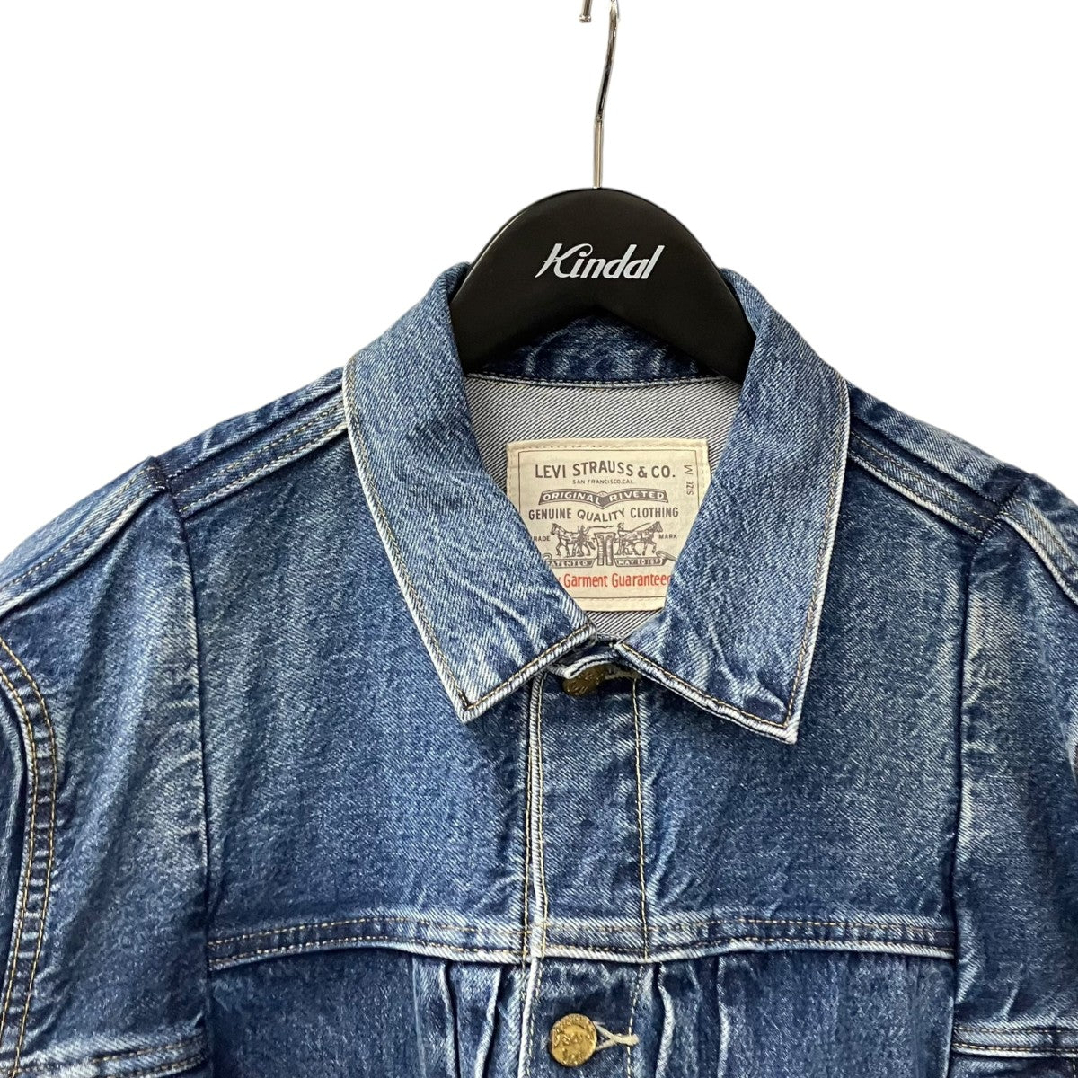sacai×LEVI’S 25SSコットン デニムジャケットデニムジャケット25-03708M 古着・中古-3枚目のアイテム画像