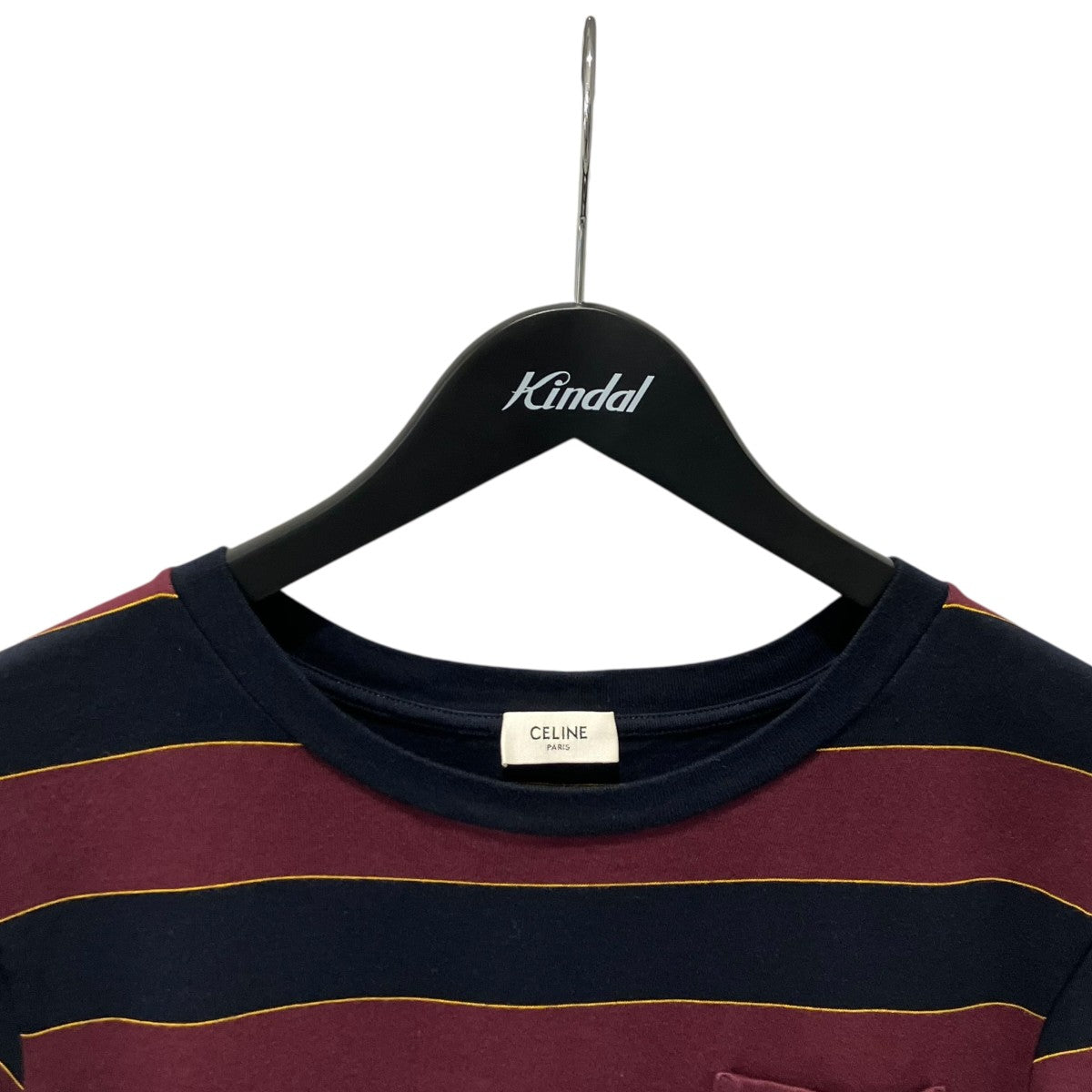 CELINE トリオンフストライプレギュラーTシャツボーダーTシャツ2X58H997V 古着・中古-3枚目のアイテム画像