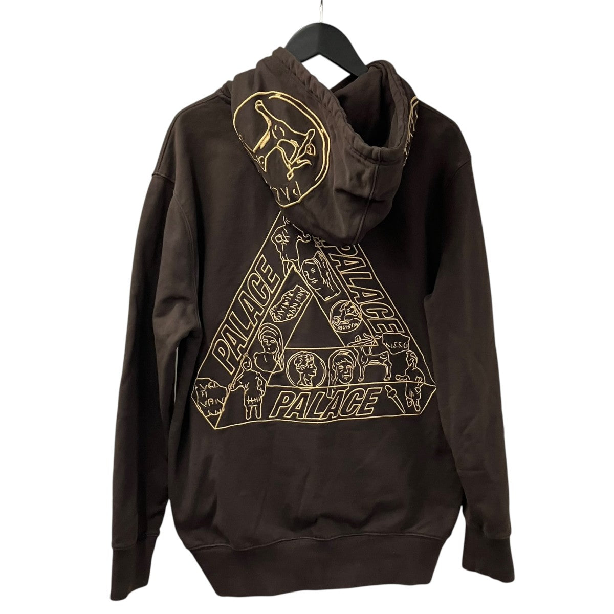 PALACE スウェットパーカーTRI-ARCHAEOLOGYHOOD 古着・中古-2枚目のアイテム画像