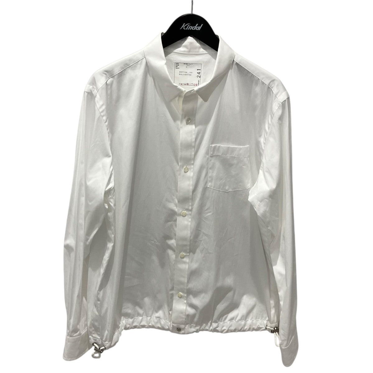 sacai 26SSCotton Poplin ShirtSCM-241 古着・中古-1枚目のアイテム画像