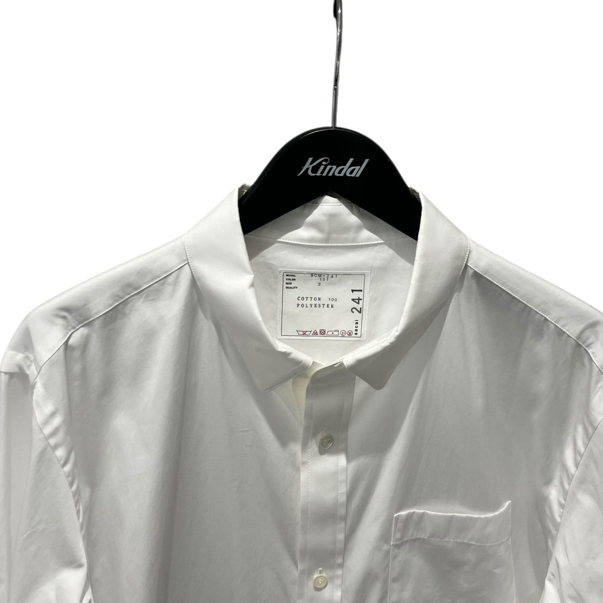 sacai 26SSCotton Poplin ShirtSCM-241 古着・中古-3枚目のアイテム画像