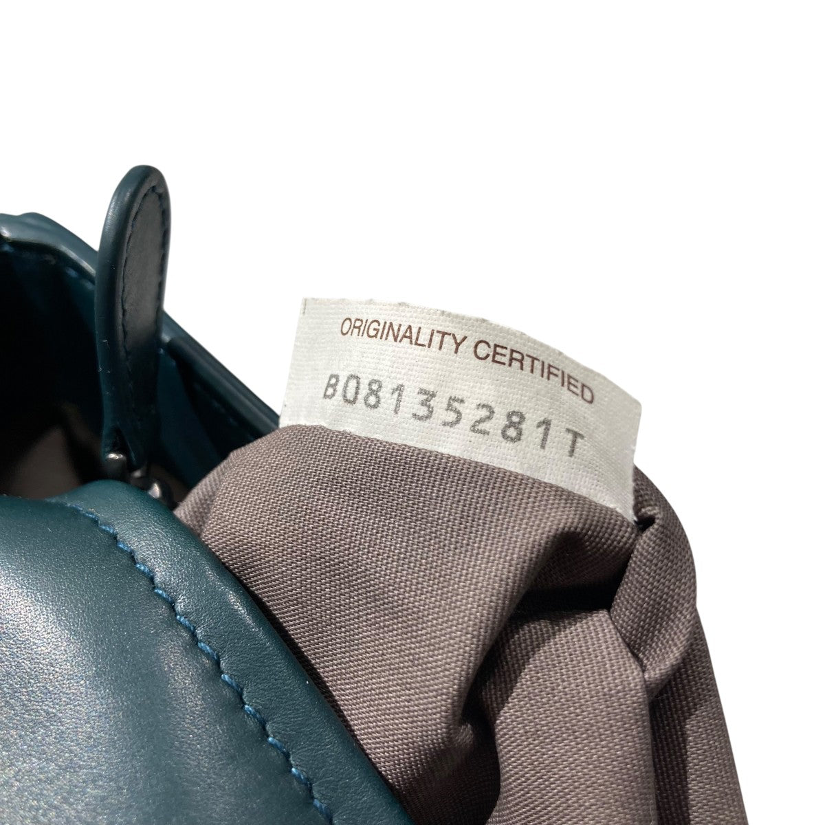 BOTTEGA VENETA イントレチャートトップハンドル2WAYバッグB08135281T 古着・中古-10枚目のアイテム画像