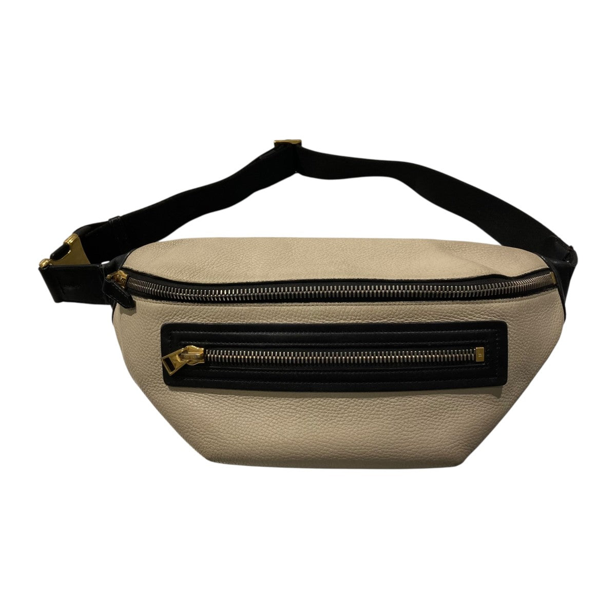 TOM FORD バイカラー レザーボディバッグTFH0409 古着・中古-1枚目のアイテム画像
