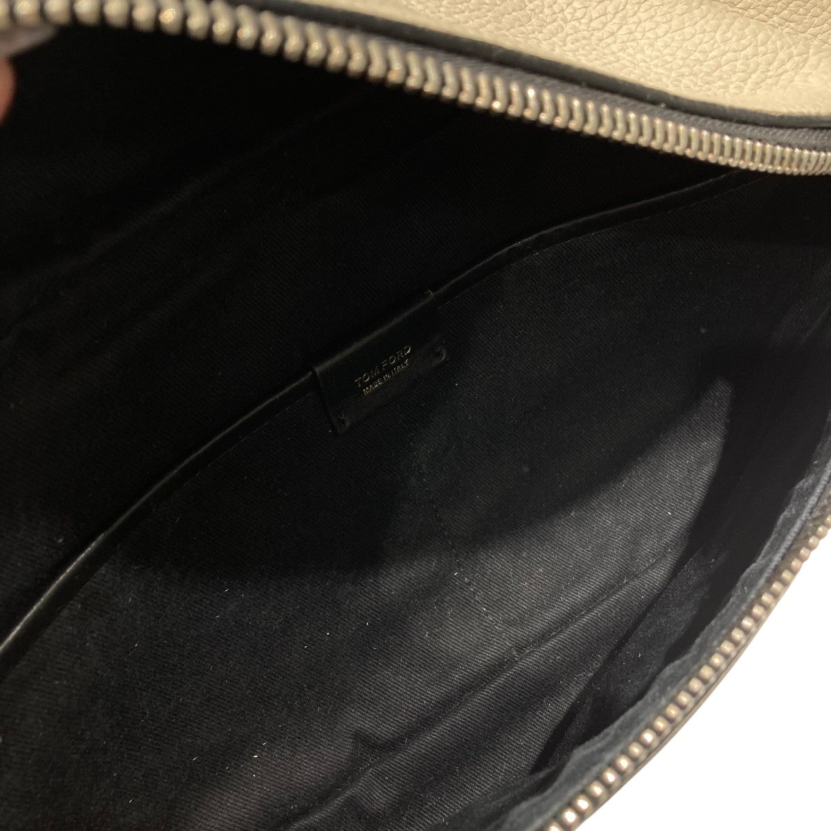 TOM FORD バイカラー レザーボディバッグTFH0409 古着・中古-3枚目のアイテム画像