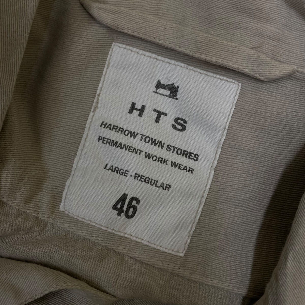 HARROW TOWN STORES オープンカラー 長袖シャツワンピース 古着・中古-5枚目のアイテム画像