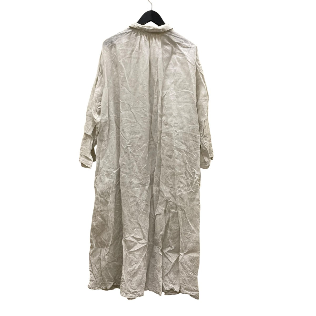 nest Robe 24SS近江晒ブザムシャツドレスシャツワンピースシャツワンピース01241-1044 古着・中古-2枚目のアイテム画像