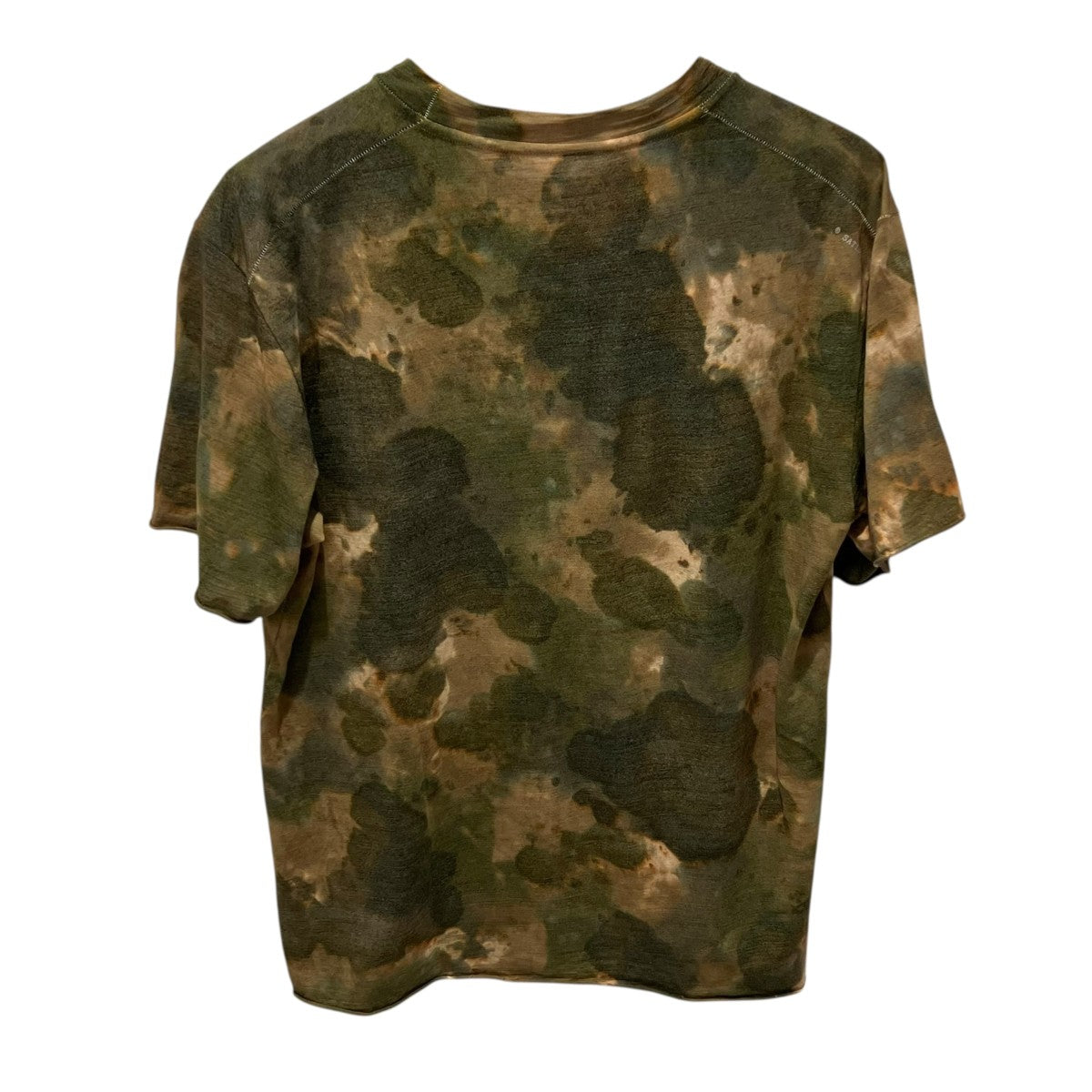 SATISFY CloudMerino T-ShirtウールＴシャツ11047-BMO 古着・中古-2枚目のアイテム画像