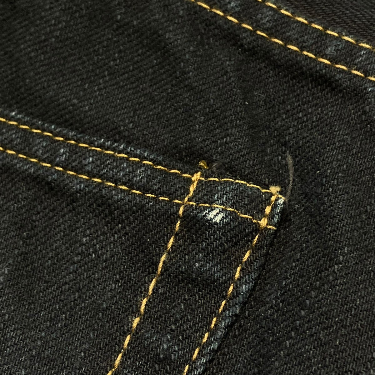 45R 再び6．5 空比古比女デニムパンツ 古着・中古-9枚目のアイテム画像