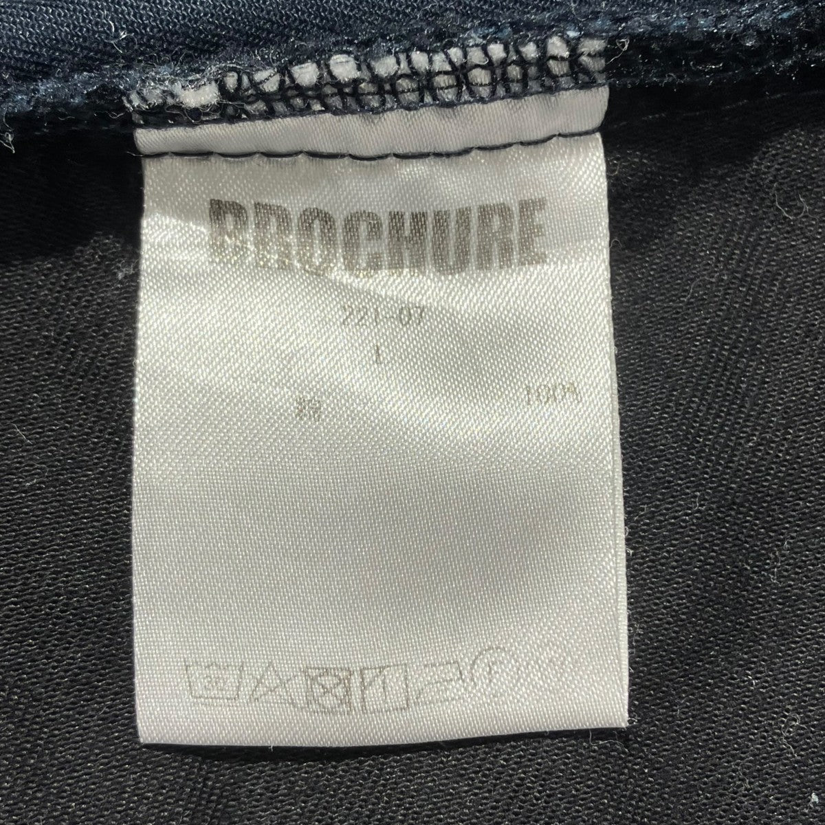 BROCHURE 1P CHINO チノパンツタックパンツ221-07 古着・中古-6枚目のアイテム画像