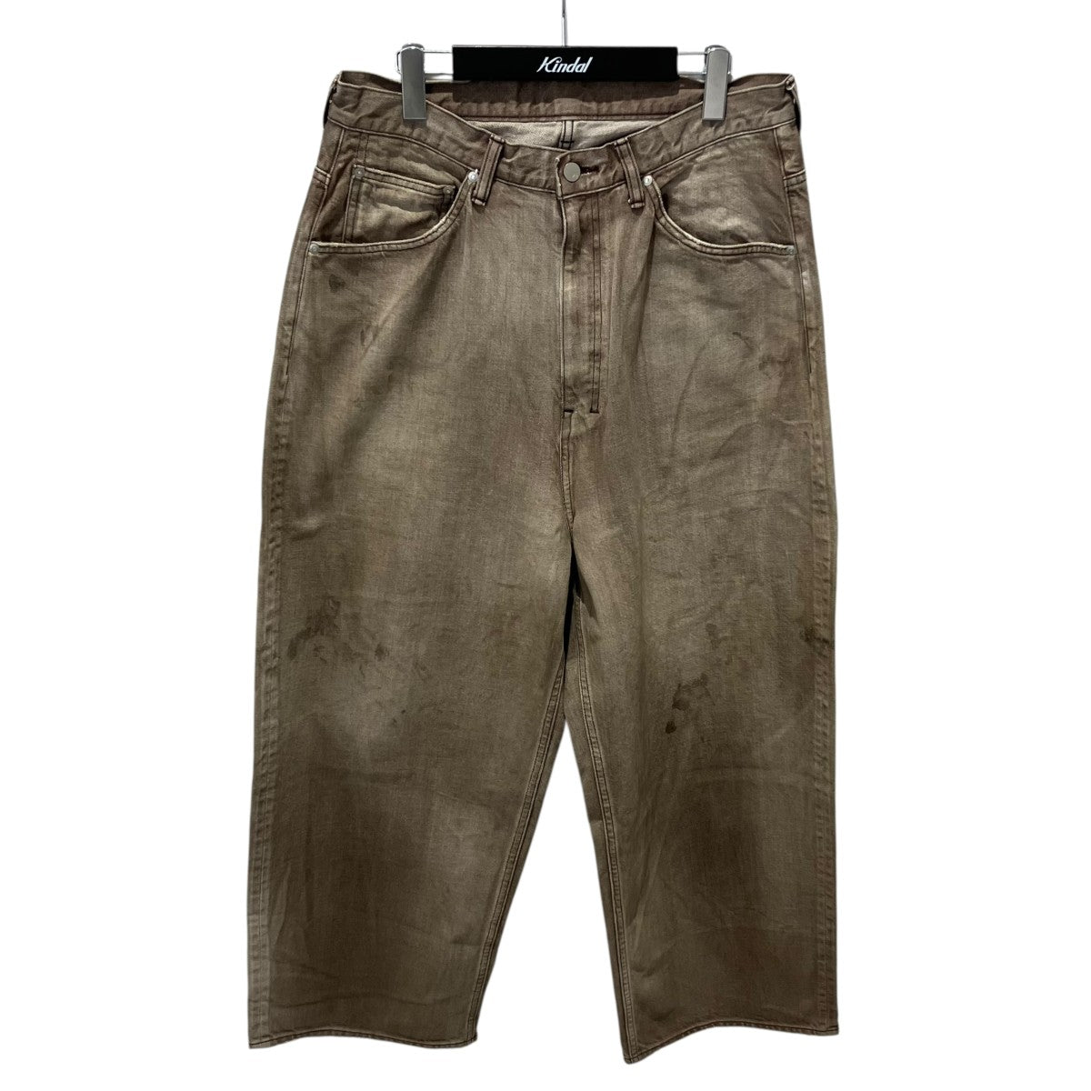 ANCELLM AGING WIDE DENIM 5P PANTSデニムパンツANC-PT59 古着・中古-1枚目のアイテム画像