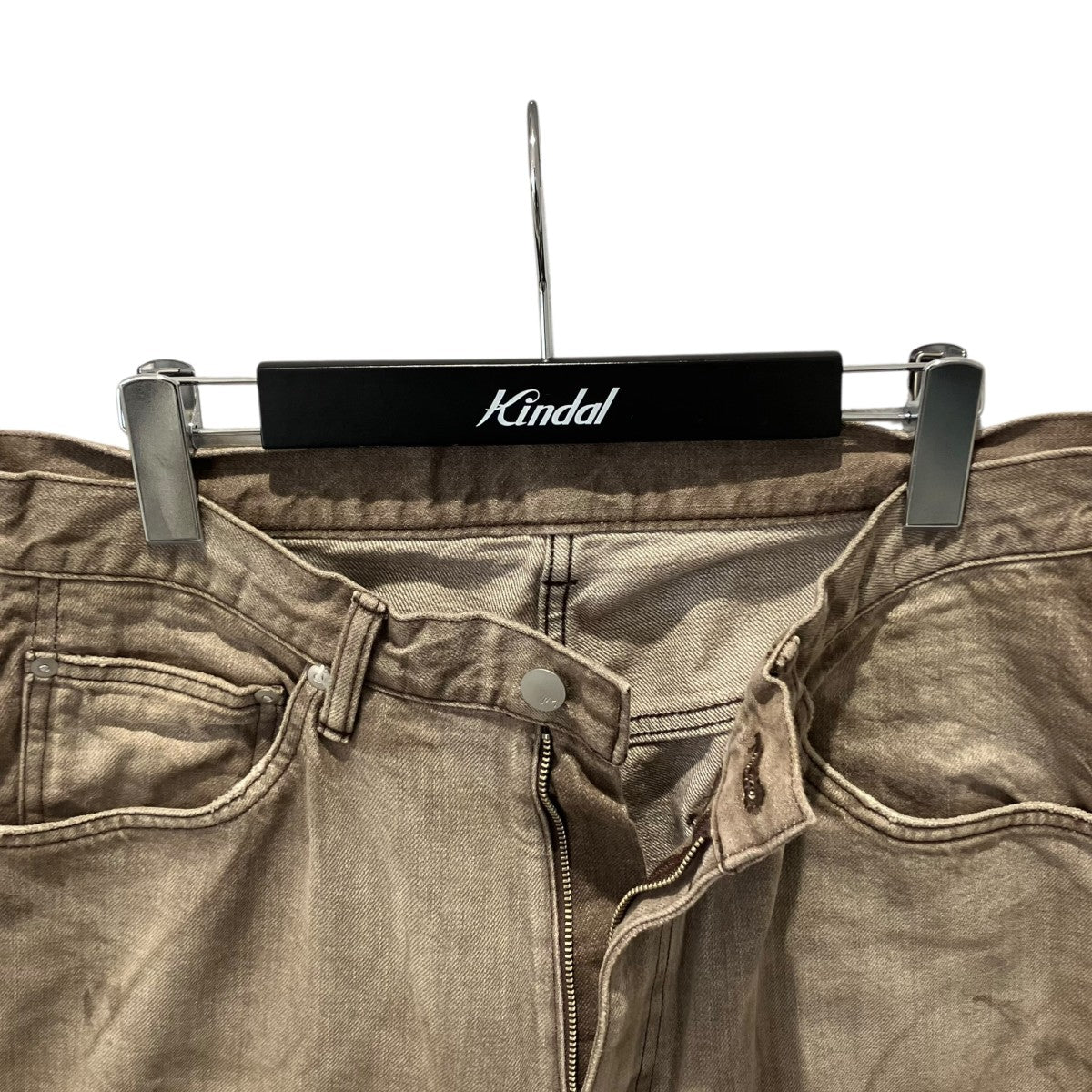 ANCELLM AGING WIDE DENIM 5P PANTSデニムパンツANC-PT59 古着・中古-3枚目のアイテム画像