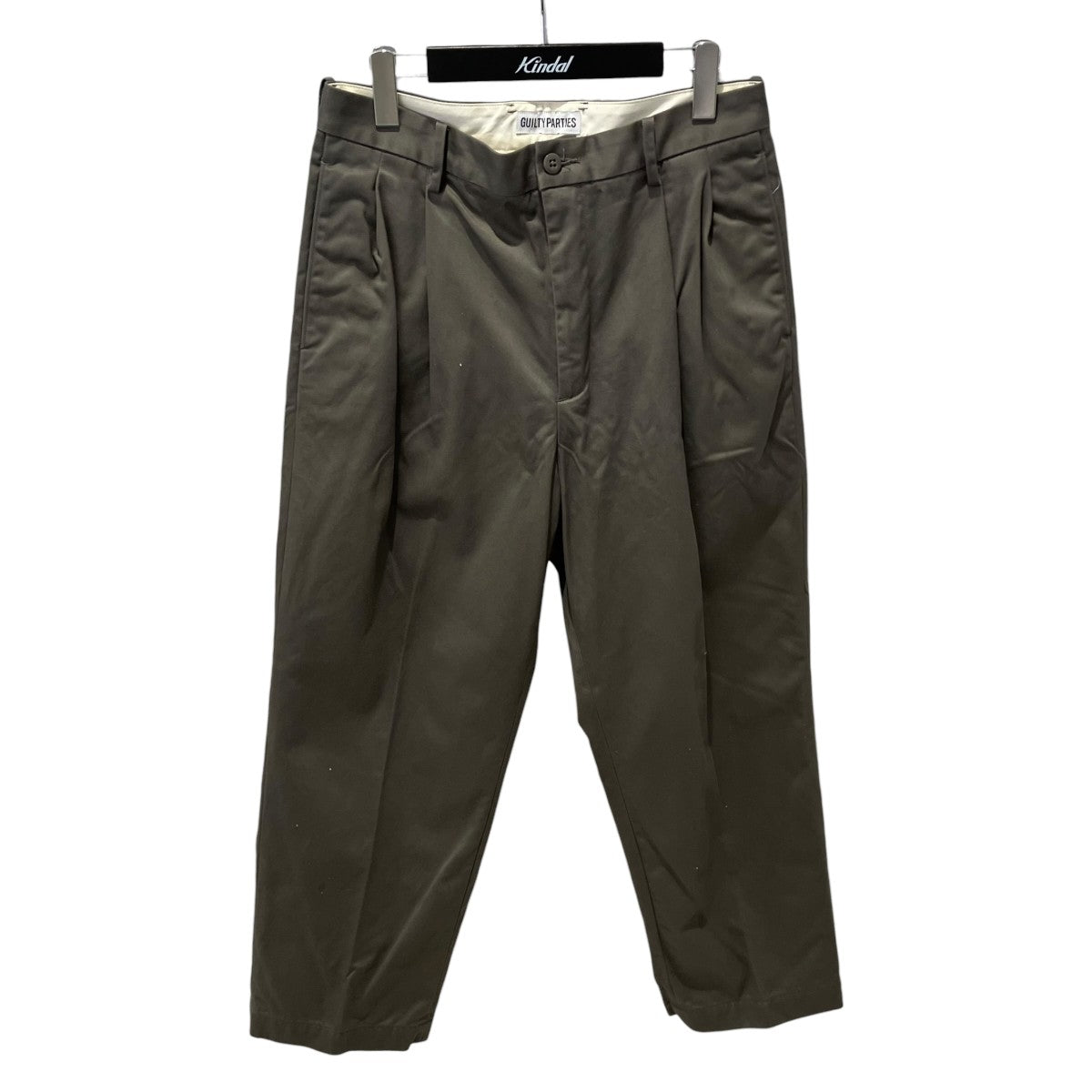 WACKO MARIA コットンプリーツパンツタックパンツ 古着・中古-1枚目のアイテム画像