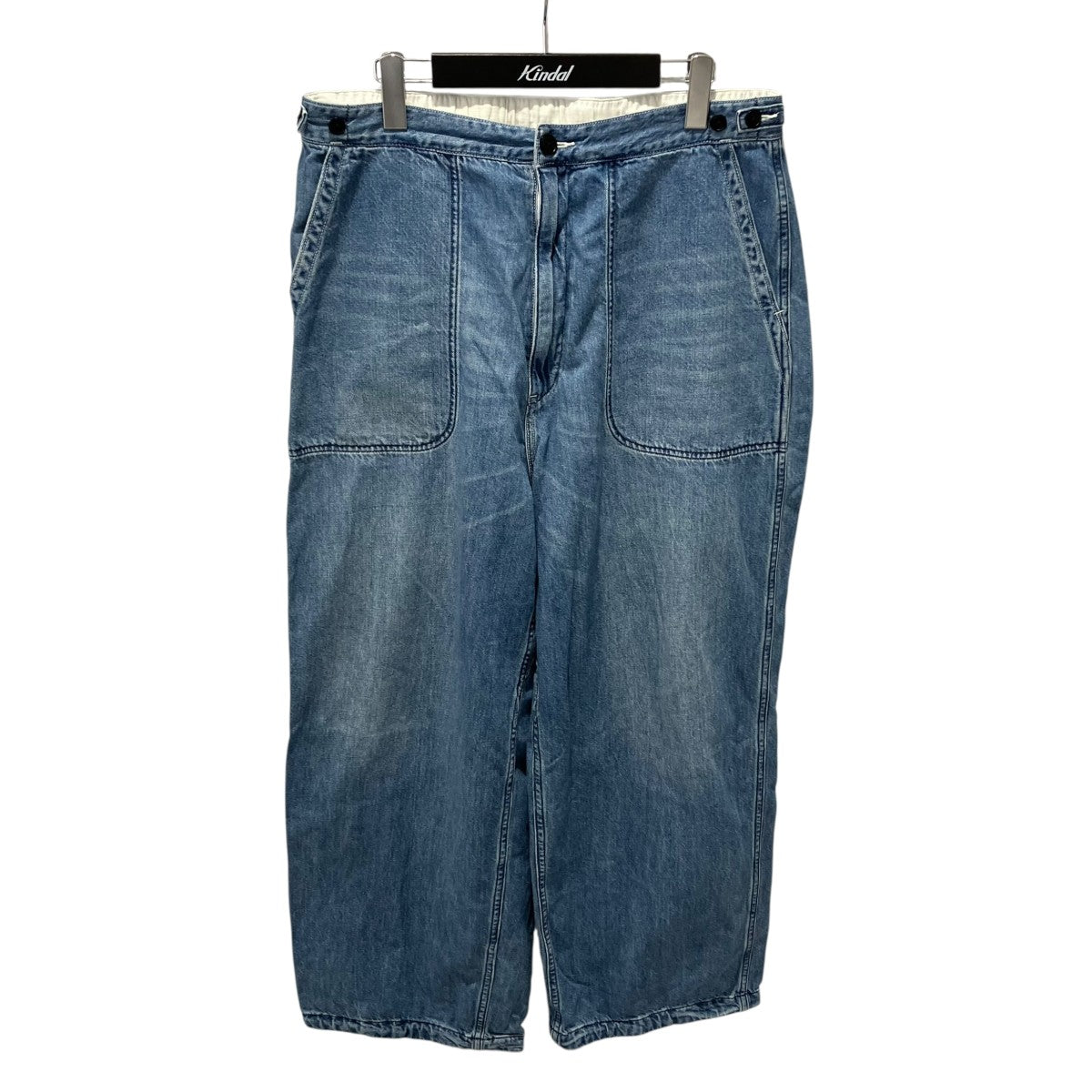 nanamica Denim Work PantsデニムパンツSUCS411 古着・中古-1枚目のアイテム画像
