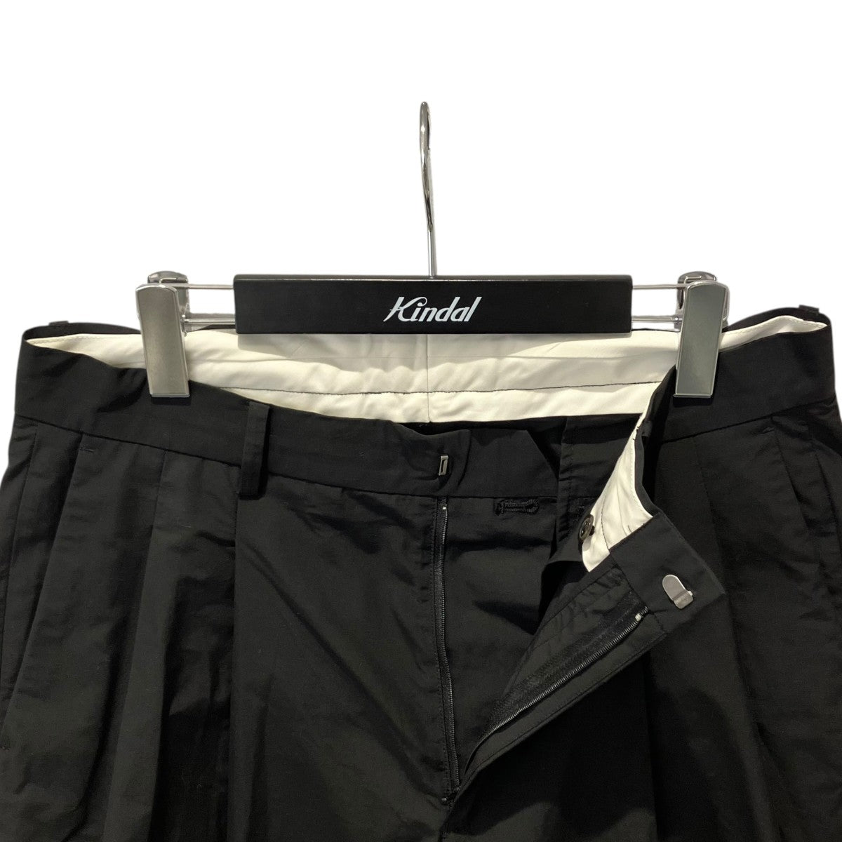 COOTIE×BARACUTA EWP 2 Tuck Trousersワイドパンツ ブラック サイズ M