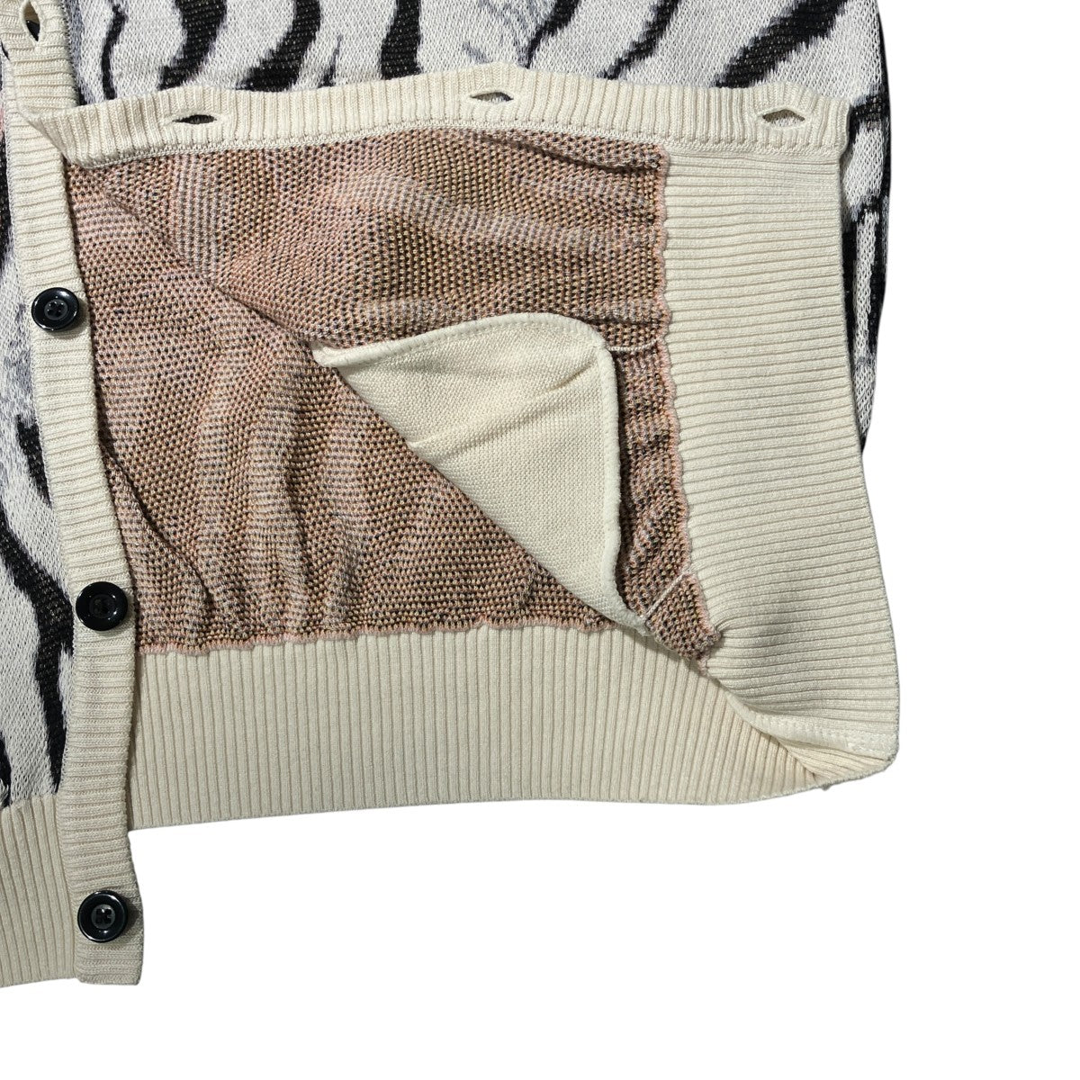 22SSTIM LEHI JACQUARD CARDIGANカーディガン