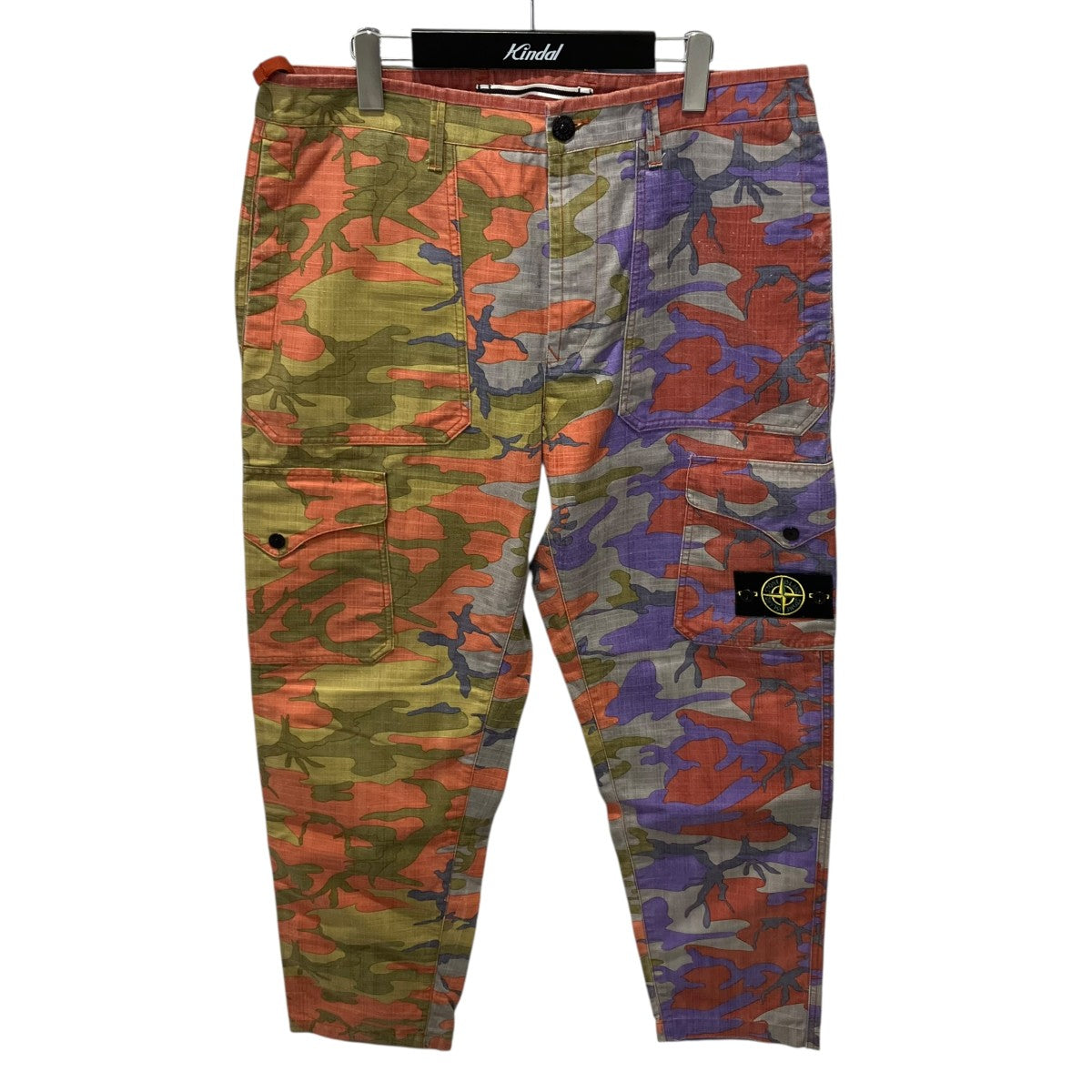 STONE ISLAND 22AWHeritage Camo Ripstop Nylon Cargo Pantsカーゴパンツ7715319E8 古着・中古-1枚目のアイテム画像