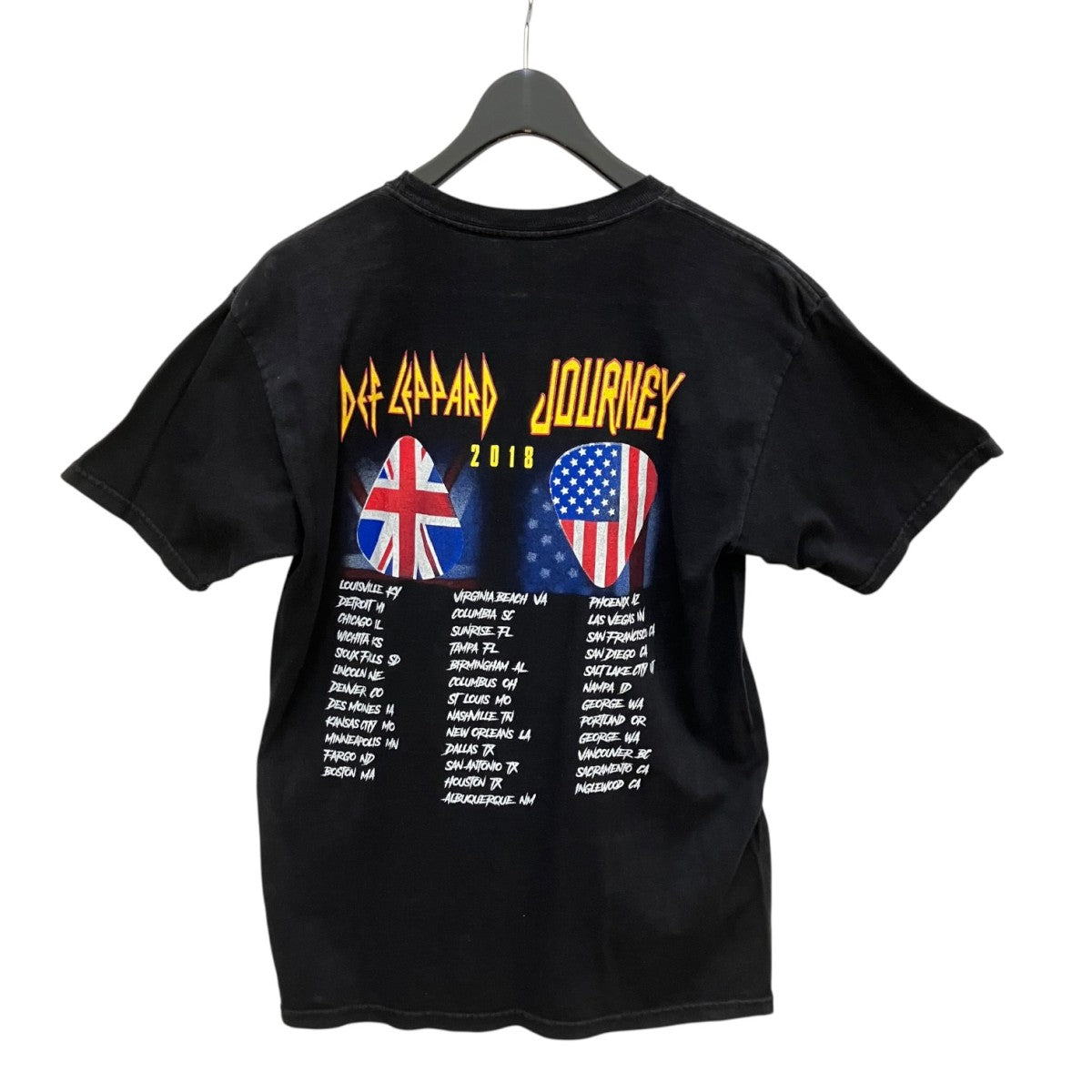 DEF LEPPARD 2018 TOURTシャツ