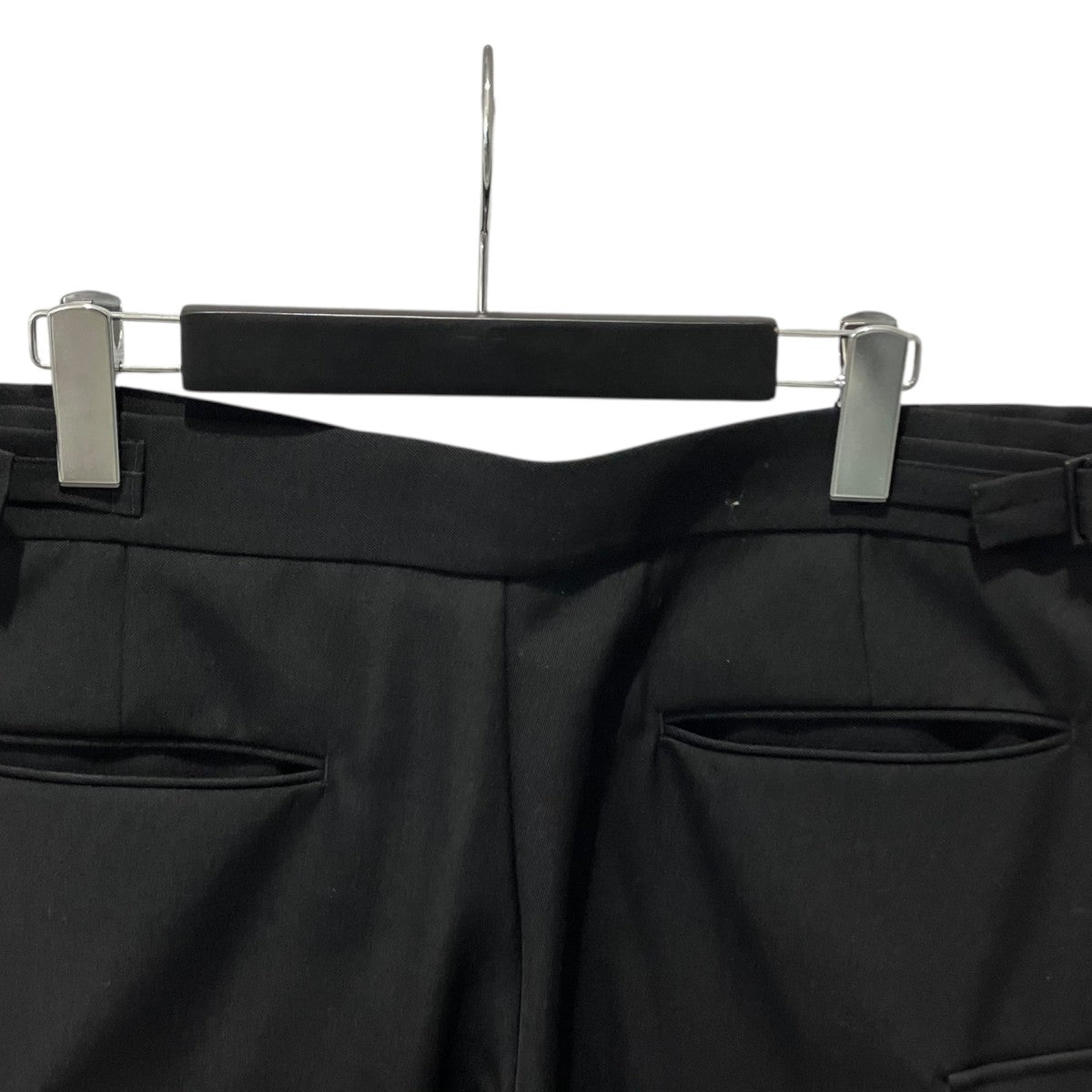 ATON(エイトン) ウールカーゴパンツカーゴパンツ ブラック サイズ 4