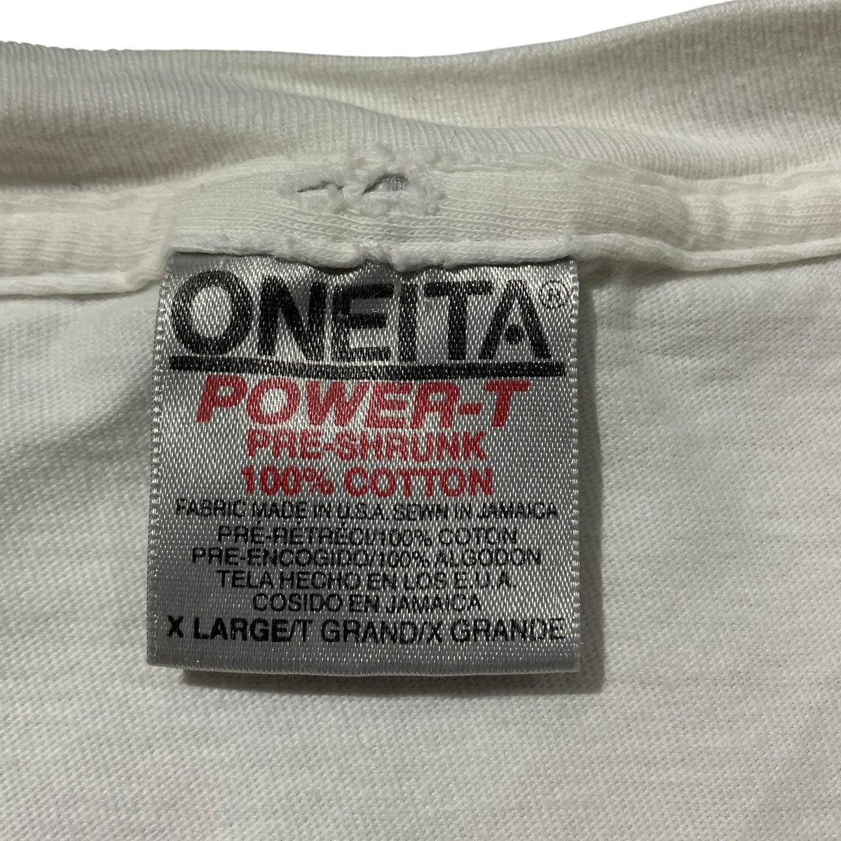 VINTAGE 00sNORMAN ROCKWELL 黄金律ART TEE 古着・中古-5枚目のアイテム画像