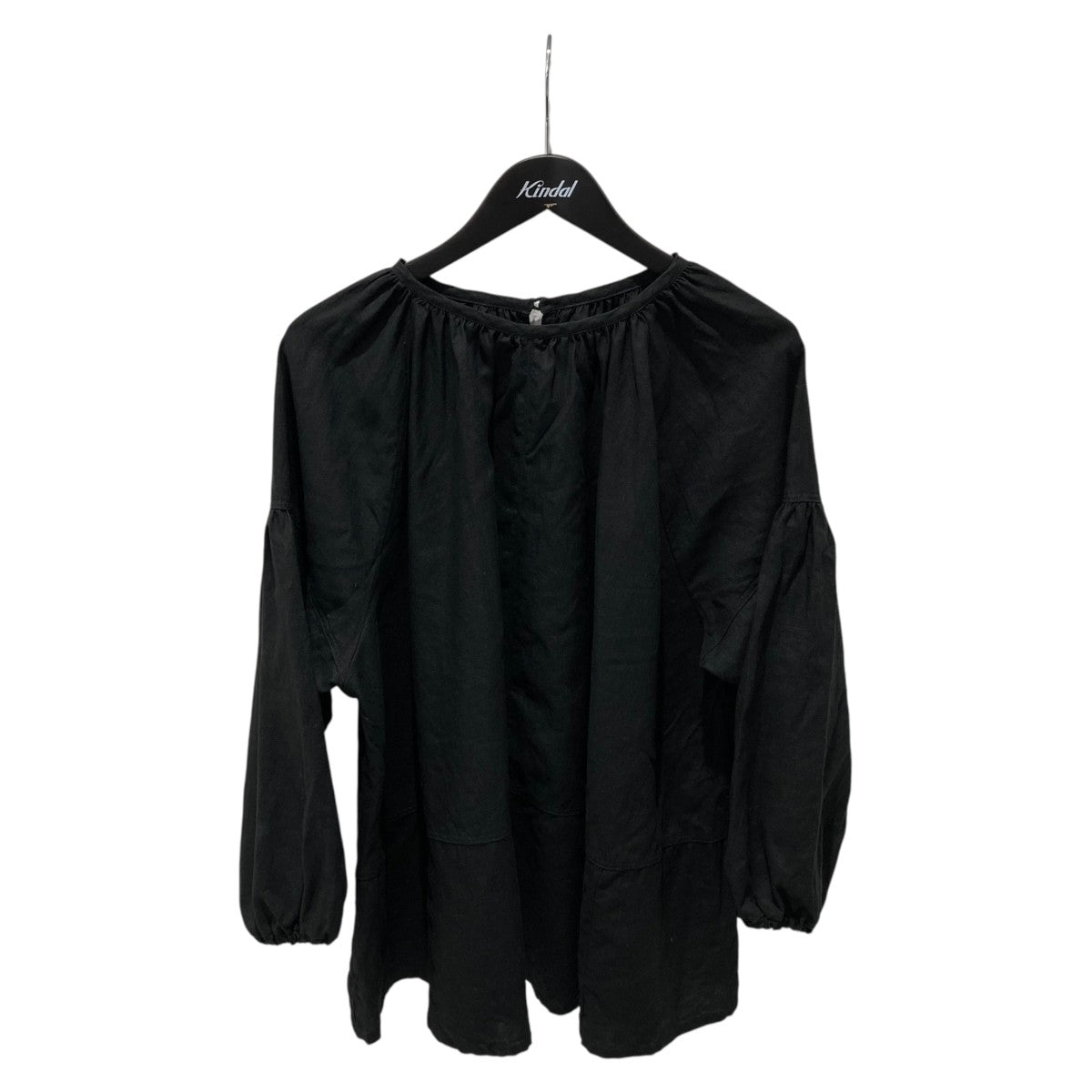 nest Robe リネンパネルギャザー2wayプルオーバー長袖ブラウス01251-1129 古着・中古-1枚目のアイテム画像