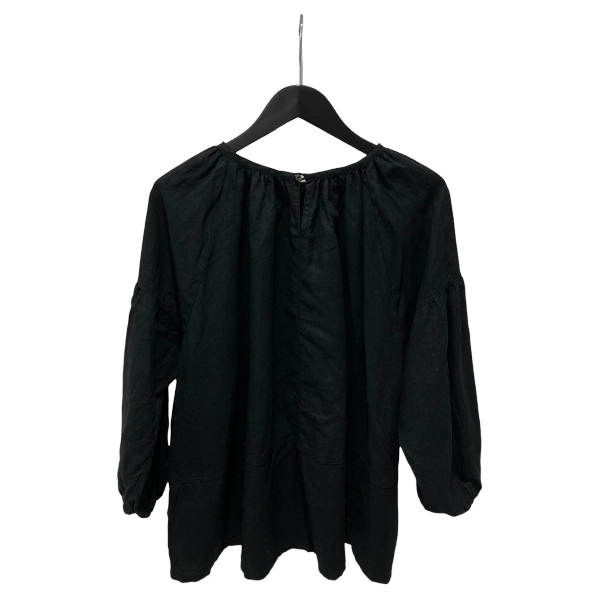 nest Robe リネンパネルギャザー2wayプルオーバー長袖ブラウス01251-1129 古着・中古-2枚目のアイテム画像