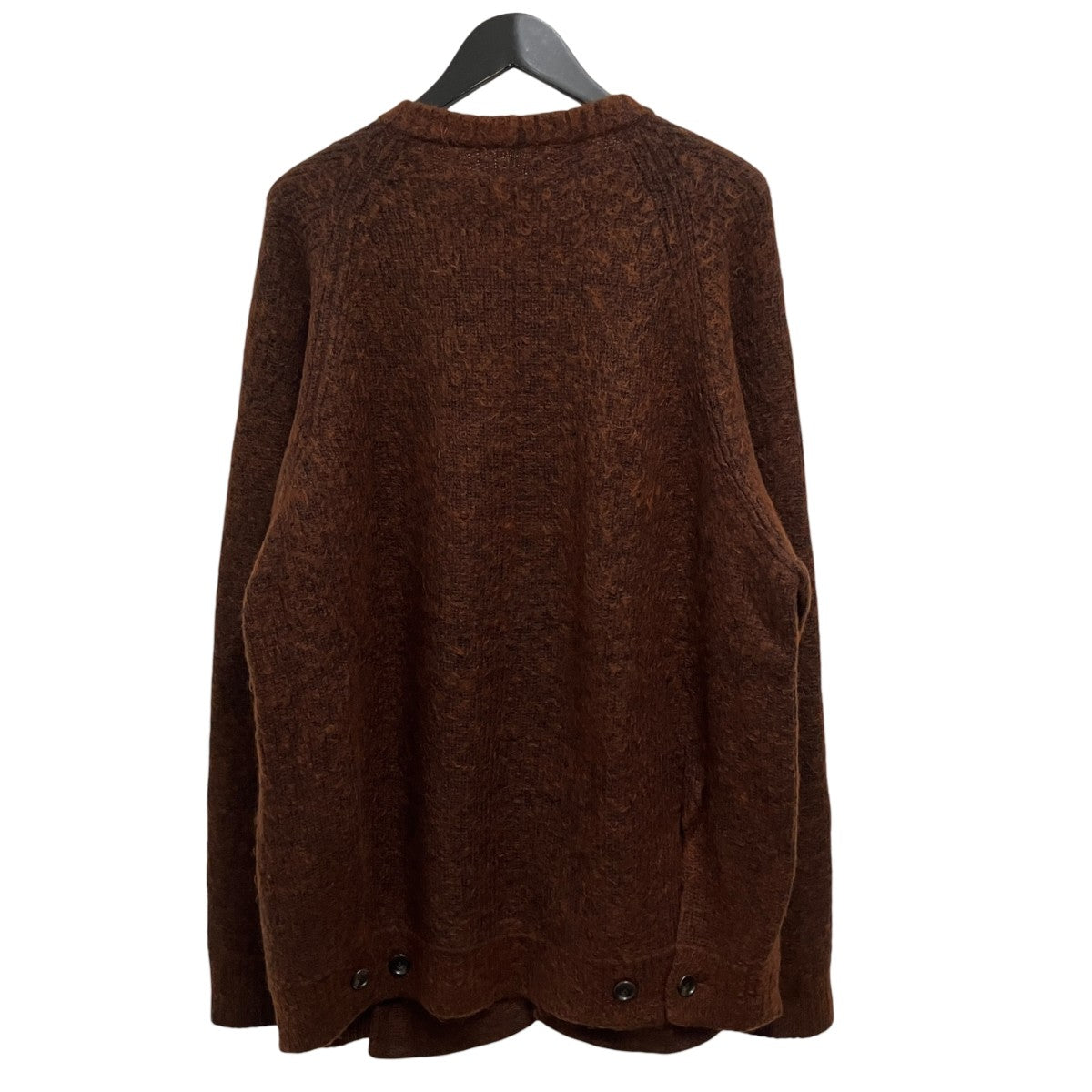 stein 21AWSUPER KID MOHAIR CARDIGAN厚手カーディガンST.812 古着・中古-2枚目のアイテム画像