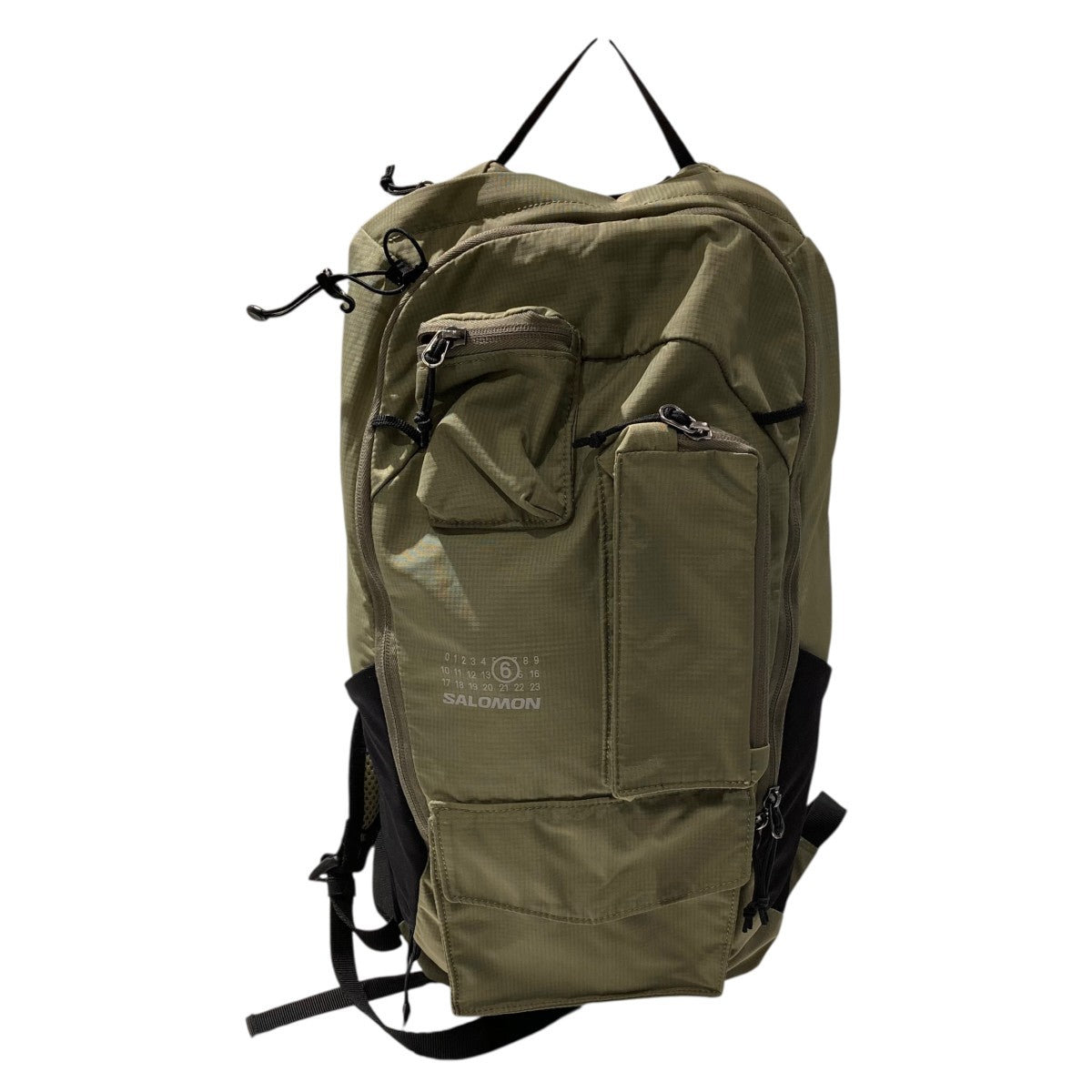 MM6 Maison Margiela×SALOMON 24AWXT15 BACKPACK Deep Lichen Greenリュック 古着・中古-1枚目のアイテム画像