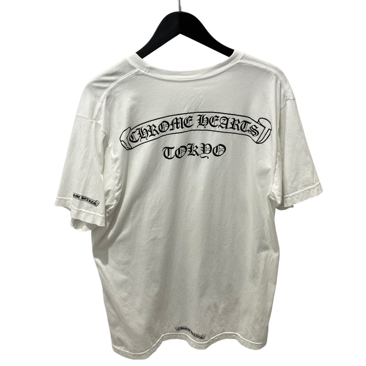 CHROME HEARTS 東京限定 スクロールラベル半袖カットソー 古着・中古-2枚目のアイテム画像