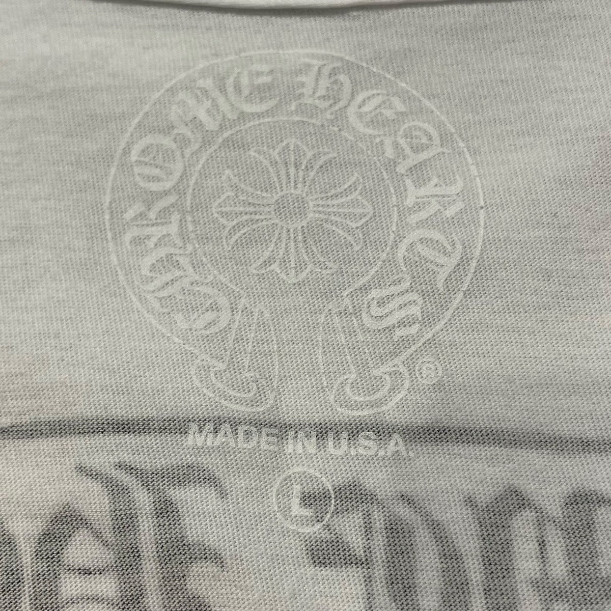CHROME HEARTS 東京限定 スクロールラベル半袖カットソー 古着・中古-5枚目のアイテム画像