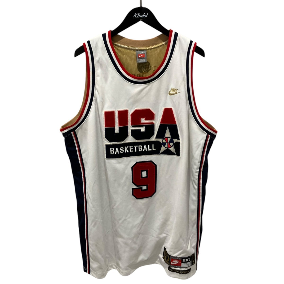 NIKE michael jordan ドリームチームジャージタンクトップmstr08143 古着・中古-1枚目のアイテム画像