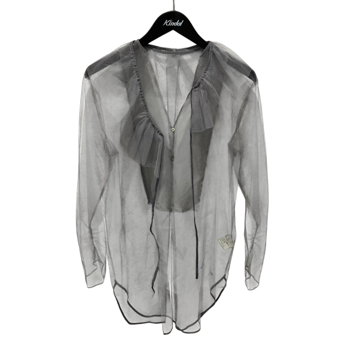 IRENE 23SSLong sleeve blouse ロングスリーブ ブラウス長袖ブラウス23s82002 古着・中古-1枚目のアイテム画像