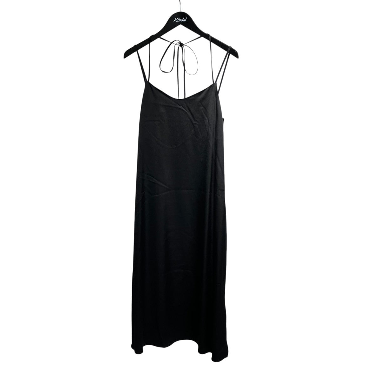 LE CIEL BLEU 21SSVis Wool Satin Slip Dressノースリーブ・キャミソールワンピース23s65307 古着・中古-1枚目のアイテム画像
